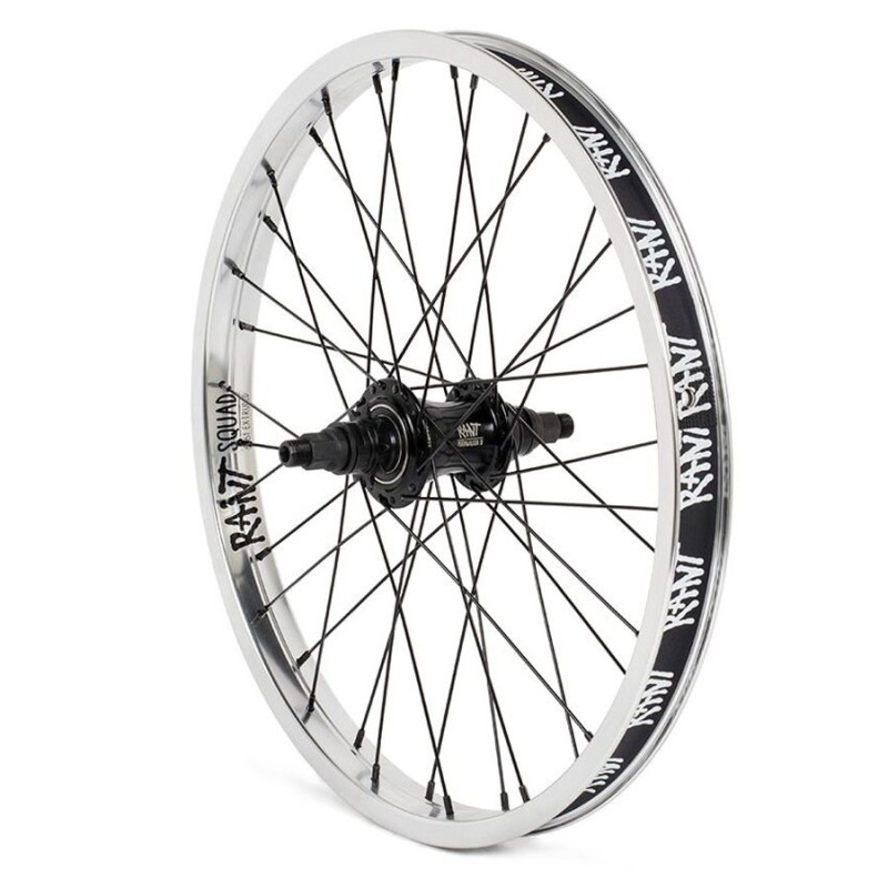 ROUE ARRIERE FREECO BMX 20'' RANT MOONWALKER RHD ARGENT
